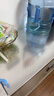 北極熊鋁箔廚房防油貼紙 防水防油防潮耐高溫加厚自粘廚房灶臺保護墻貼  方格紋60cm*10m銀色1卷ALF6010 曬單實(shí)拍圖