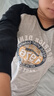 米婭琳 產(chǎn)后哺乳衣上衣外出服時(shí)尚款長(cháng)袖喂奶衣春夏季哺乳期T恤春裝新款 灰色 XL（適合110-130斤） 曬單實(shí)拍圖