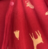 優(yōu)奇新生兒大紅色連體衣嬰兒哈衣春秋純棉初生和尚服爬服男女寶寶內衣 曬單實(shí)拍圖
