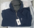 U.S. POLO ASSN.保羅外套男秋季商務(wù)休閑夾克男士雙面穿防風(fēng)上衣 藏藍色 L 曬單實(shí)拍圖