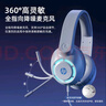 惠普（HP）DHE-8013頭戴式有線(xiàn)耳機 降噪立體環(huán)繞電競吃雞游戲耳機 學(xué)習娛樂(lè )帶麥克風(fēng)USB接口 暢玩黑神話(huà)悟空 曬單實(shí)拍圖