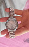 Aeteey品牌原裝適配施華洛世奇手表表帶鋼帶Swarovski水鉆系列女表12 14 16 17 18mm 間玫瑰金色(名匠款) 18mm 曬單實(shí)拍圖