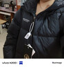 雅鹿三防短款羽絨服女冬免洗戶(hù)外休閑蓄熱保暖連帽加厚面包服外套 黑色 M 【推薦110-125斤】 曬單實(shí)拍圖