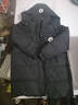 東方鴨中長(cháng)款寬松型羽絨服女洋氣加厚冬季衣外套韓版寬松保暖襖外穿 黑色 M 105-120斤 曬單實(shí)拍圖