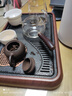 茶盤(pán)家用2025新款仿烏金石辦公室小型茶臺茶具瀝水干泡臺茶托盤(pán) 小號長(cháng)韻茶盤(pán)39x26cm 曬單實(shí)拍圖