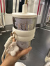 女神杯高顏值純鈦保溫杯女生日禮品禮物2025新款吸管杯鈦杯泡茶杯 海棠未眠【純鈦杯身 高端禮盒裝】 曬單實(shí)拍圖
