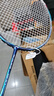李寧（LI-NING）羽毛球拍風(fēng)刃500全碳素單拍超輕高磅輕量型風(fēng)刃藍色4U 已穿線(xiàn) 曬單實(shí)拍圖