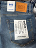 杰克·瓊斯（JACK&JONES） 男裝士個(gè)性潮流牛仔褲時(shí)尚百搭印花刺繡直筒水洗褲子225432018 曬單實(shí)拍圖