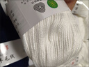 恒源祥正品手編寶寶超柔軟毛線(xiàn)團中粗羊毛線(xiàn)手工編織毛衣圍巾diy 白色01 曬單實(shí)拍圖