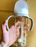 貝親（Pigeon）自然離乳 PPSU重力球吸管雙把手奶瓶 330mL 12月+ AA253 曬單實(shí)拍圖