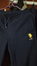 U.S. POLO ASSN.保羅衛褲男秋冬季休閑百搭運動(dòng)褲男舒適長(cháng)褲保暖褲子 藏青（束口）626A 2XL 180（140-160斤左右） 曬單實(shí)拍圖