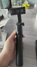 超迷你手機自拍桿藍牙抖音直播一體式伸縮便攜拍照攝影支架三腳架通用 黑色基礎款不帶燈 曬單實(shí)拍圖