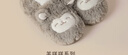 名創(chuàng  )優(yōu)品（MINISO）棉拖鞋女羊咩咩情侶冬季包跟保暖家居室內厚底月子毛毛防滑拖鞋 深灰【包跟更保暖】 38-39 (260mm) 【適合37/38碼穿】 曬單實(shí)拍圖