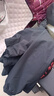 特步防潑水外套秋冬新款男夾克上衣跑步服戶(hù)外騎行服雙層風(fēng)衣運動(dòng)服 0165加絨-正黑色-肩上字母 L 曬單實(shí)拍圖