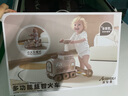 班迪萌（BANDIMENG）嬰兒學(xué)步車(chē)手推車(chē)小火車(chē)0-1-3歲寶寶玩具新生兒見(jiàn)面禮實(shí)用禮物 五合一學(xué)步車(chē)[噴霧火車(chē)+鈴聲]禮盒 嬰兒學(xué)步車(chē)2025款一歲男女孩早教周歲禮物 曬單實(shí)拍圖