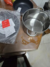 雙立人（ZWILLING）全家福心動(dòng)廚具套裝鐵炒鍋不粘鍋煎鍋湯鍋琺瑯鍋廚房好物 SILVER銀光系列鐵炒鍋 6件套 曬單實(shí)拍圖