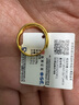 金至尊（3DG Jewellery）黃金戒指光面活口999足金戒指結婚三金男女款生日禮物計價(jià) 女款-金重4.50克（以實(shí)際克重多退少補） 曬單實(shí)拍圖
