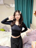 都市麗人美膚衣女士秋衣秋褲女超薄肌底衣隱形無(wú)痕高彈潤膚保暖內衣套裝 曬單實(shí)拍圖