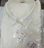 優(yōu)衣庫女裝全棉襯衫/長(cháng)袖襯衣薄外套通勤長(cháng)絨棉新款479078 00 白色 M 曬單實(shí)拍圖