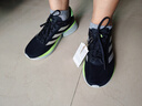 adidas領(lǐng)航系列Supernova Eterno舒適隨心暢跑慢跑鞋男女阿迪達斯   黑色/亮金屬鐵灰/綠   40 曬單實(shí)拍圖