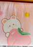 BEYONDHOME BABY博洋母嬰全棉兒童枕頭A類(lèi)泰國乳膠枕護頸枕芯兔兔桃桃30*50*5/7cm 曬單實(shí)拍圖