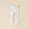 戴維貝拉（DAVE＆BELLA）嬰兒連褲襪小童打底褲女寶寶彈力襪女童舞蹈襪春裝新款童襪 白色DB1247922-1 1.5-2歲 90cm（建議身高80-90cm） 曬單實(shí)拍圖