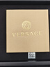 范思哲（VERSACE）瑞士手表女士美杜莎石英表生日禮物送女友VEK400221-36MM紅銀 曬單實(shí)拍圖
