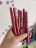 百樂(lè )（PILOT）BXC-V5直液式走珠筆大V5中性水筆0.5簽字筆刷題筆文具套裝BXC-V5 BXS-IC 紅色6支裝 曬單實(shí)拍圖