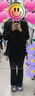 尚都比拉職業(yè)通勤西裝套裝女春秋正裝西服外套褲子面試兩件套 黑色 M 曬單實拍圖