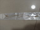 項鏈高級感女輕奢小眾設計ins冷淡風(fēng)鎖骨鏈雙面四葉草可水洗吊墜 金色 四葉花項鏈 A0292 曬單實(shí)拍圖