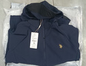 U.S. POLO ASSN.保羅外套男秋季商務(wù)休閑夾克男士雙面穿防風(fēng)上衣 藏藍色 L 曬單實(shí)拍圖