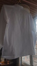 羅蒙兒童白色長(cháng)袖polo衫男女童T恤打底衫學(xué)生班服校園服飾  白色 160 曬單實(shí)拍圖