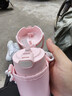 膳魔師（THERMOS）兒童保溫吸管杯美樂(lè )蒂316不銹鋼小學(xué)生開(kāi)學(xué)必備水壺500ml 粉 曬單實(shí)拍圖