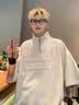 黑盒白cleanfit短袖polo衫男士夏季款重磅美式正肩半袖t恤HHB28黑色2XL 曬單實(shí)拍圖
