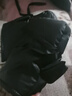 德國電動(dòng)車(chē)手把套摩托車(chē)冬季防風(fēng)防水保暖手套電瓶車(chē)電車(chē)擋風(fēng)防寒 【PU加絨手指】頑皮熊貓(升級高亮反光) 曬單實(shí)拍圖