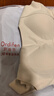 歐迪芬羊絨蠶絲保暖背心女帶胸墊內衣女磨毛秋冬無(wú)痕內穿打底免穿文胸XL 曬單實(shí)拍圖