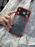 金恒適用蘋果17promax手機(jī)殼新款金屬鏡頭全包防摔保護(hù)套iphone17pro超薄半透輕奢高級(jí)感男air簡(jiǎn)約女款 【橙色】金屬鏡頭-自帶拍照按鍵 iPhone 17 Pro Max 曬單實(shí)拍圖