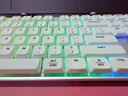CHERRY櫻桃 MX10.1 機械鍵盤(pán) 無(wú)線(xiàn)鍵盤(pán) 游戲鍵盤(pán) RGB燈效 超薄機身 合金外殼 銀色 矮紅軸 曬單實(shí)拍圖