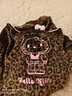 野獸派家居（tbh）Hello Kitty斗篷毯子客廳沙發(fā)蓋毯辦公室午睡毯毛毯 Hello Kitty斗篷蓋毯 可可豹紋 曬單實(shí)拍圖