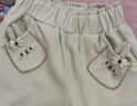 優(yōu)奇嬰兒褲子春秋款外穿一歲寶寶休閑褲大屁屁打底褲女寶褲子春秋款 曬單實(shí)拍圖