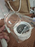 摩飛電器（Morphyrichards）全玻璃養生壺家用燒水壺多段控溫電熱水壺極速風(fēng)冷恒溫壺沖奶泡奶機MR5602 1.2L 椰奶白 曬單實(shí)拍圖