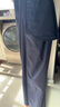 優(yōu)衣庫男裝女裝燈芯絨舒適九分褲/長(cháng)褲休閑褲25新款479137 68 深藍色 L 曬單實(shí)拍圖