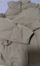 森馬（Semir）森馬羽絨服女短款立領(lǐng)撞色三防保暖通勤外套24冬新款109724113012 曬單實(shí)拍圖