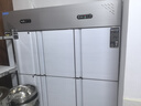 稚樂(lè )四門(mén)冰箱冰柜商用 雙壓縮機保鮮柜冷藏冷凍雙溫六門(mén)立式廚房飯店冰柜不銹鋼四開(kāi)門(mén)展示柜后廚 六門(mén)/一級能效1.8米寬（冷藏/冷凍）雙溫 曬單實(shí)拍圖