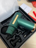 筋膜槍級 筋膜搶家用便攜肌肉放松器充電小型按摩器迷你跨境 CCY720綠色 按鍵 曬單實(shí)拍圖