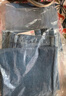 優(yōu)衣庫女裝寬松直筒牛仔褲/水洗產(chǎn)品/闊感褲新款474934 479001 479001/64湖藍色 28 /160/70A 曬單實(shí)拍圖