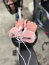 【騎車(chē)不凍手】加熱手套發(fā)熱充電電熱手套騎車(chē)保暖發(fā)熱可清洗冬季 粉色usb+3檔調溫+五秒速熱 曬單實(shí)拍圖