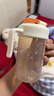 小土豆（potato）兒童水杯PP牛奶杯直飲吸管杯幼兒園開(kāi)學(xué)2歲以上 330ml晨橘黃 曬單實(shí)拍圖