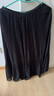 優(yōu)衣庫女裝雪紡長(cháng)裙/層疊顯瘦半身裙裙子479011 09 黑色 M /160/68A 曬單實(shí)拍圖