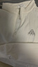 安踏（ANTA）輕暖T丨修身半拉鏈長(cháng)袖T恤女裝春季戶(hù)外抓絨衣內搭打底衫休閑長(cháng)袖 暖玉白-1 M （女165） 曬單實(shí)拍圖